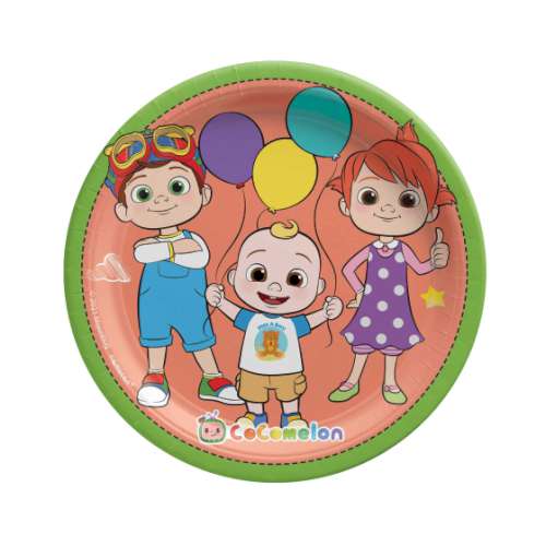 Cocomelon Lunch Plates